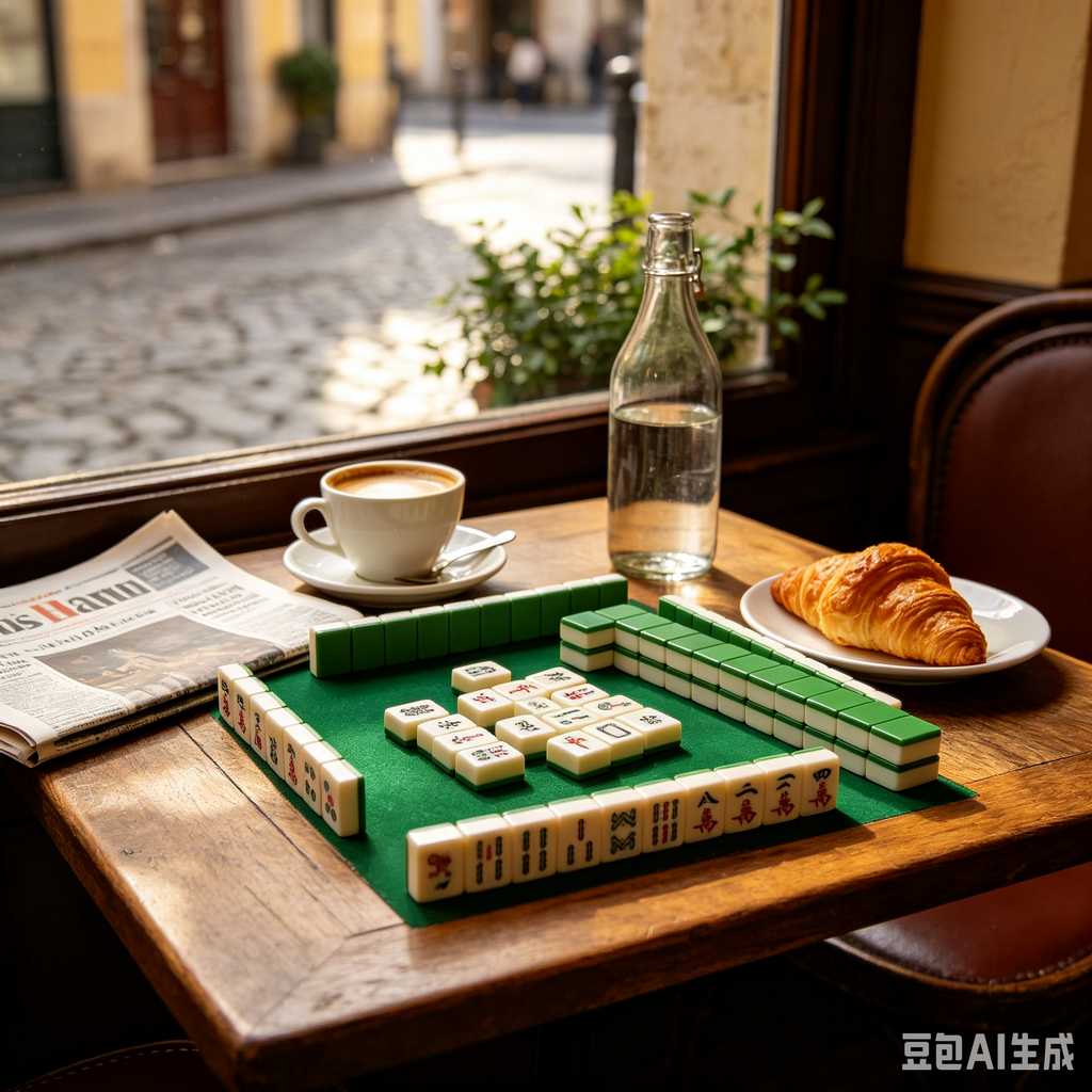 traditional chinese board game mahjong