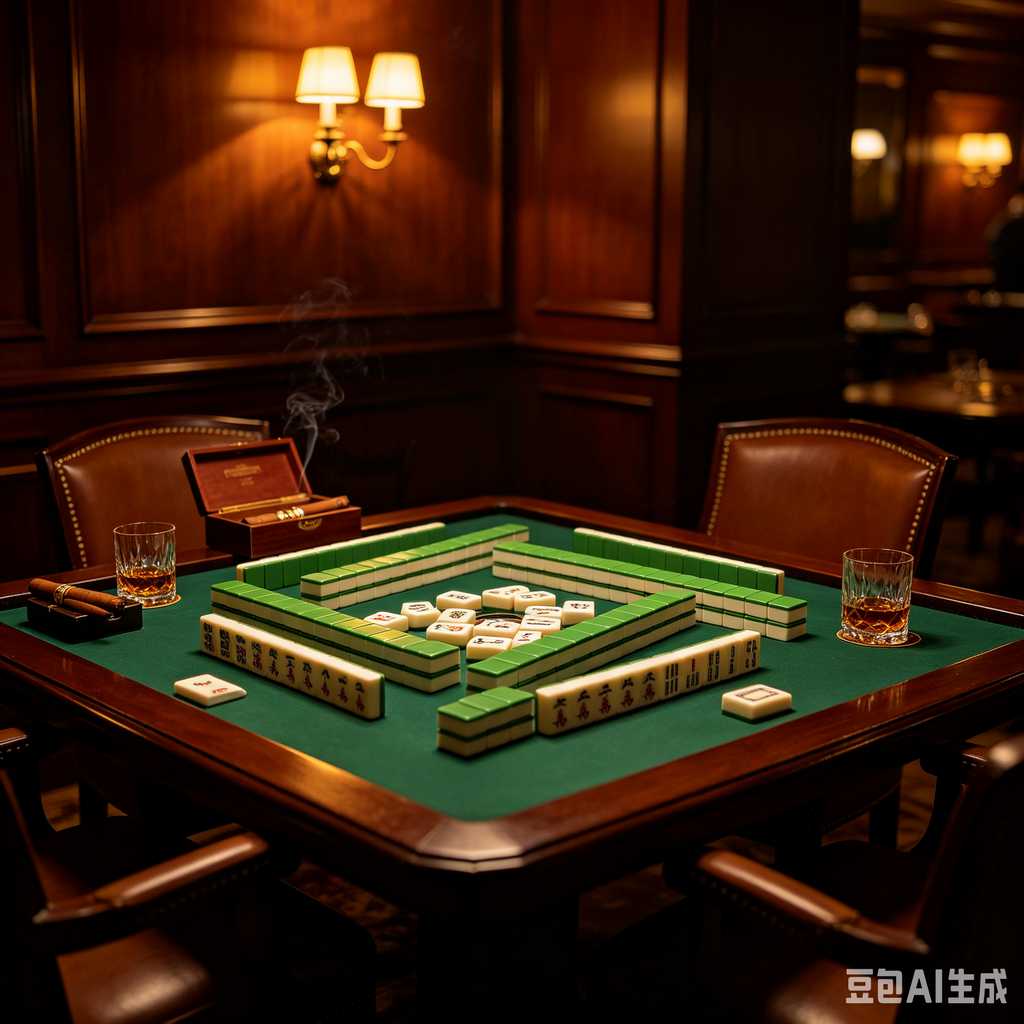 floral design mahjong set
