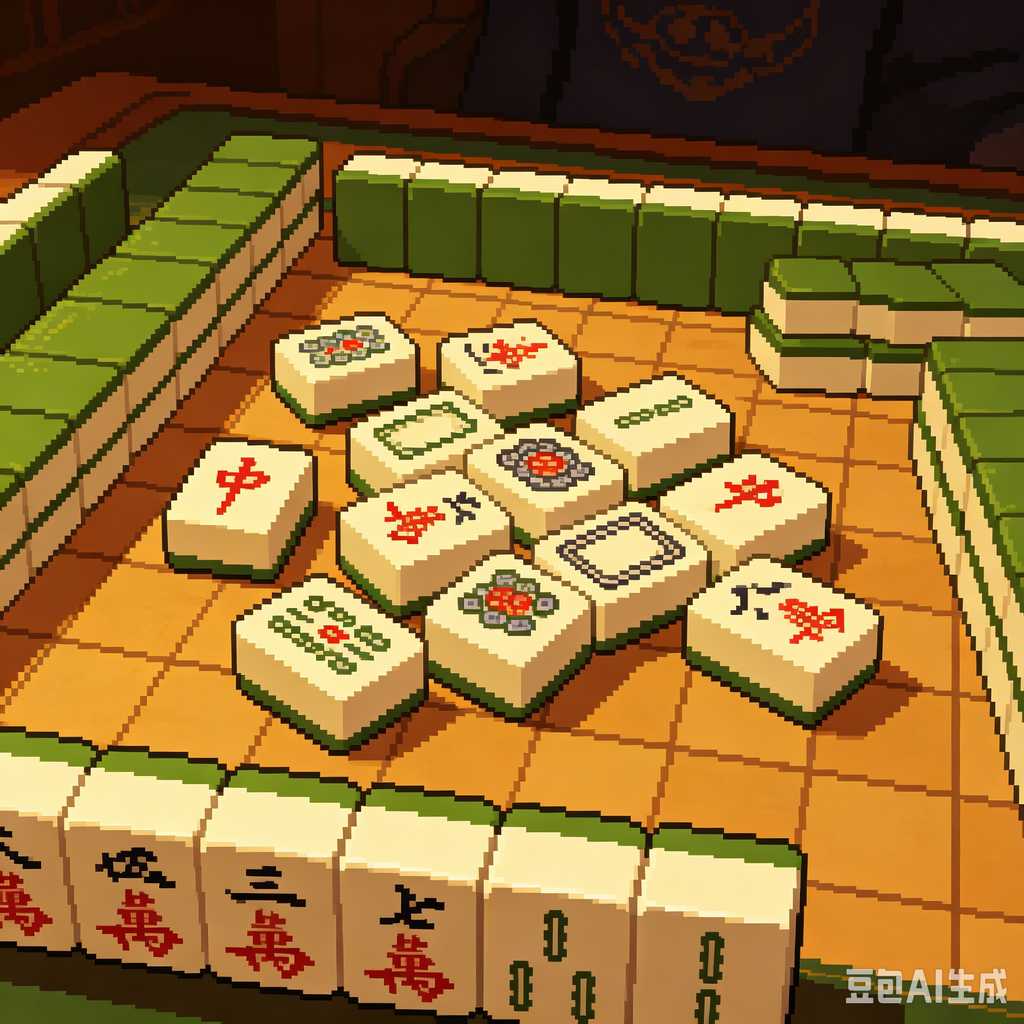custom pattern mahjong tiles